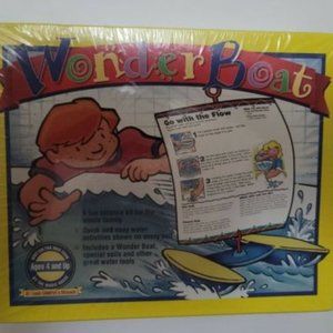 NIB WONDER BOAT Science & Activity Kit - Ages 4 and Up - NEW & SEALED